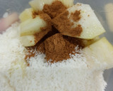 Foto del paso 1 de la receta: Flan de manzana🍎,pera🍐y coco🥥 (vegano 🌱)