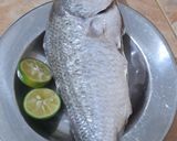 Foto langkah ke 1 dari resep 🐟 Ikan Tim Gurih dengan Sentuhan Ikan Asin 🥢✨Jesslyn Orlane.