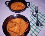 A picture of step 14 of Paneer Pasanda.