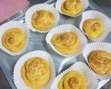 Foto langkah ke 8 dari resep Kue sus vla Durian.