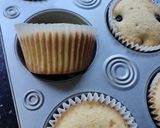 A picture of step 7 of Blueberry lemon cupcakes.