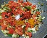 A picture of step 6 of Paneer bhurji.