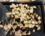 Une image de l'étape 3 de Pasta alla Norma et ricotta salata (ricotta salée).