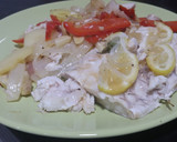 A picture of step 6 of Roast seabass.