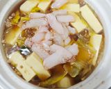 蟹肉白菜豆腐煲的食譜步驟4照片