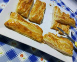 Foto del paso 7 de la receta: Trenza de hojaldre con Pavo y Queso
