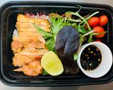 Hình bước làm 2 của món Cơm hộp ức gà