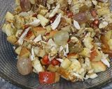 A picture of step 4 of Fresh fruits and dry fruits chat.