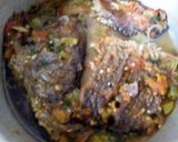 A picture of step 5 of Stewed Nile perch fish/ Mbuta.