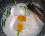 Foto langkah ke 1 dari resep Nasi Kuning versi Kukus.