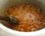 A picture of step 4 of Chana daal gosht.