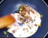 A picture of step 4 of Veg dry Manchurian.