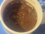 Mug cake de chocolate fácil