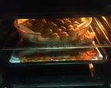 Foto del paso 5 de la receta: Sama con verduras y papas embarradas al horno