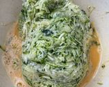 Une image de l'étape 1 de Flan de courgettes aux maquereaux.
