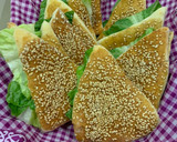 صورة لخطوة 4 من وصفة خبز المثلثات 😍😋