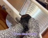 A picture of step 1 of Black truffle tamagoyaki.