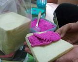 Foto langkah ke 6 dari resep Eskrim Buah Naga.