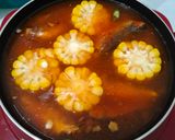 Foto langkah ke 5 dari resep Sarden Jagung Manis Kuah.