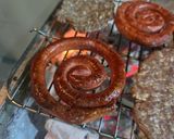 عکس مرحله 6 از دستور چوریتسو برگر زغالی🍔🌭
