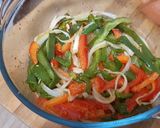 Foto del paso 1 de la receta Papillote de salmón y verduras en airfryer