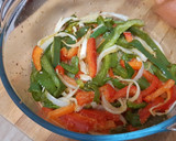 Foto del paso 1 de la receta: Papillote de salmón y verduras en airfryer