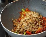 Foto langkah ke 6 dari resep Nasi Bakar Sambal Tempe.