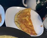 A picture of step 5 of Sauerkraut omelette with cheese.