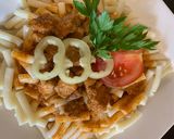 Sertéspörkölt recept fázis 3 fotója
