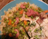 Foto del paso 4 de la receta: Pollo arvejado