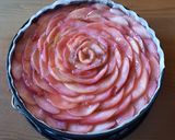 Foto del passaggio 13 della ricetta Cheesecake allo yogurt e pesche noci