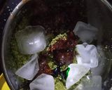 A picture of step 1 of Stuffed Dates.