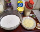 Foto langkah ke 1 dari resep Kue garpu keju.