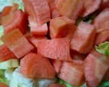 A picture of step 1 of Mix veg.