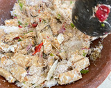 Foto langkah ke 4 dari resep Botok Tempe Ikan Asin | Diet Friendly.