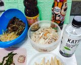 รูปขั้นตอนการทำที่ 1 ของ ผัดขิงเห็ดหูหนูเนื้อปู