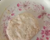A picture of step 1 of Aloo bhaja and luchi.