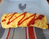 Une image de l'étape 4 de Omurice.
