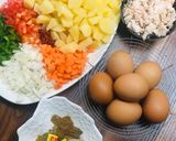 A picture of step 1 of Potatoes omelette.