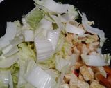 Foto langkah ke 4 dari resep Tumis Sawi Tahu.