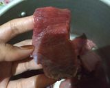 Foto langkah ke 1 dari resep Dendeng Balado.