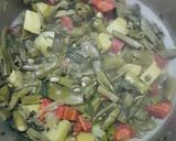 A picture of step 3 of Mix vegetables (carrots,potatoes, french beans and fenugreek).