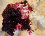 A picture of step 3 of Cherry Ice Cream 🍒🍒.