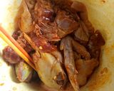 Hình bước làm 1 của món Mì quảng vịt