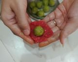 नारियल लड्डू थ्री लेयर वाले (nariyal ladoo three layer wale recipe in Hindi) रेसिपी चरण 4 फोटो