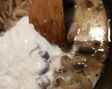 Tejszínes - gombás tészta fokhagymával 🥛🍄🍜🧄🍜🍜 recept fázis 4 fotója
