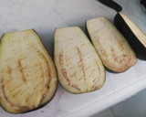Foto del paso 1 de la receta: Berenjena rellena de bacalao