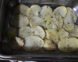 Foto del paso 3 de la receta: Milhojas de papa con jamón y queso