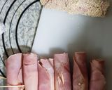 Foto del paso 2 de la receta: Rollitos de jamón cocido y queso