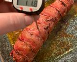 A picture of step 13 of Prosciutto wrapped pork fillet with chorizo stuffing.